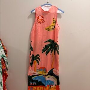 Tropical Paradise Sleeveless Dress